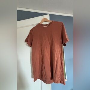 Jungmaven American made men’s hemp cotton T-shirt-X-Small Terra Cotta